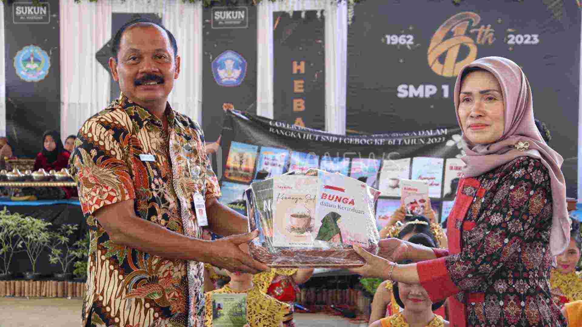 Disdikpora Kudus Apresiasi Rilis Buku Karya Siswa SMPN 1 Gebog