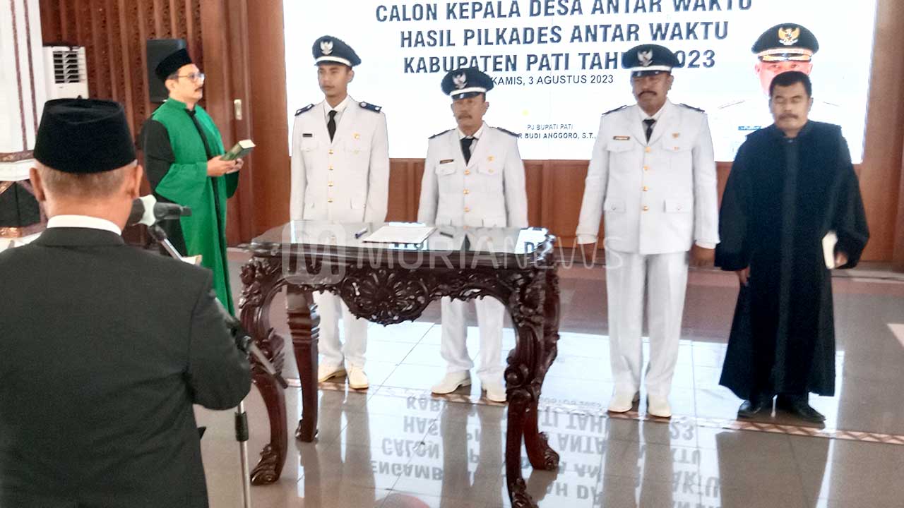 Pati Punya Tiga Kades Baru Hasil Pilkades PAW