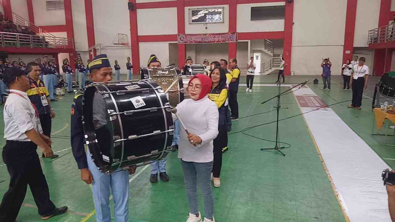 Drum Band Grobogan Bertekad Sapu Bersih Medali Emas Porprov 2023