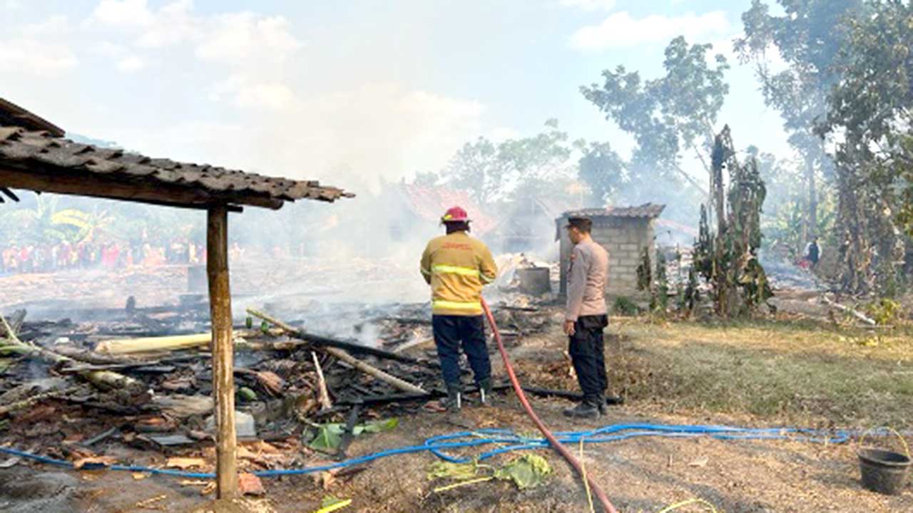 Tiga Kebakaran Terjadi dalam Sehari di Grobogan