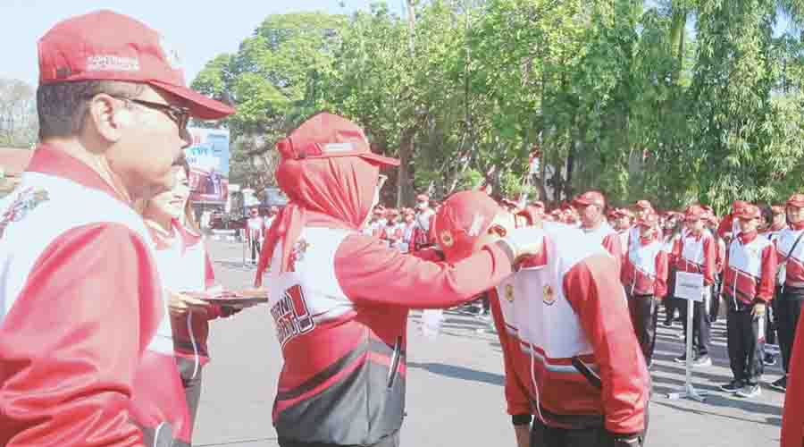 Lepas Kontingen Porprov 2023, Bupati Grobogan Beri Pesan Ini