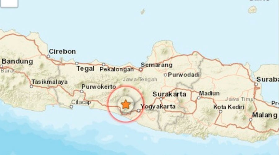 Purworejo Diguncang Gempa Mahnitudo 2,1