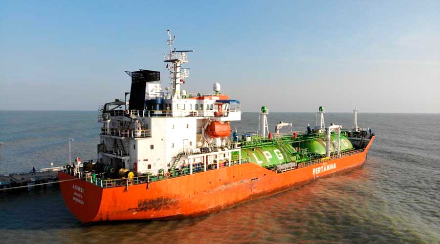 Distribusi Elpiji ke Rembang, Pertamina Gunakan Kapal Gas Arimbi