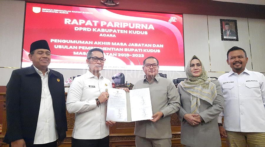 DPRD Usulkan Pemberhentian Bupati Kudus ke Kemendagri