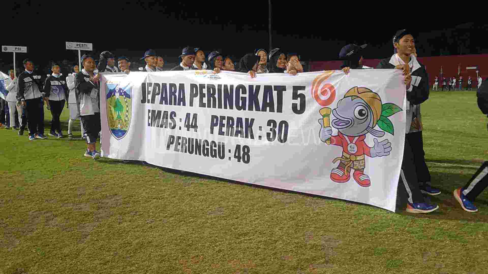 Porprov XIV Pati Raya Ditutup, Jepara Finish Posisi Kelima
