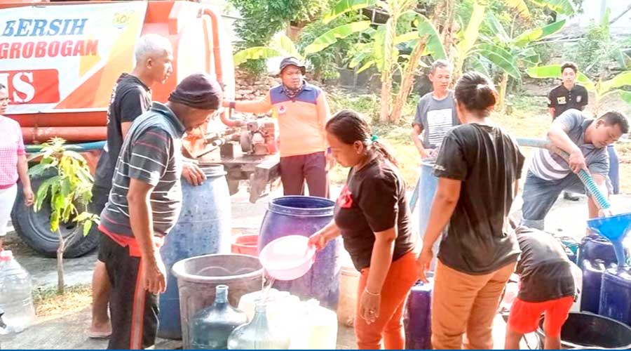 Kekeringan di Grobogan Terus Meluas, 58 Desa Minta Air Bersih