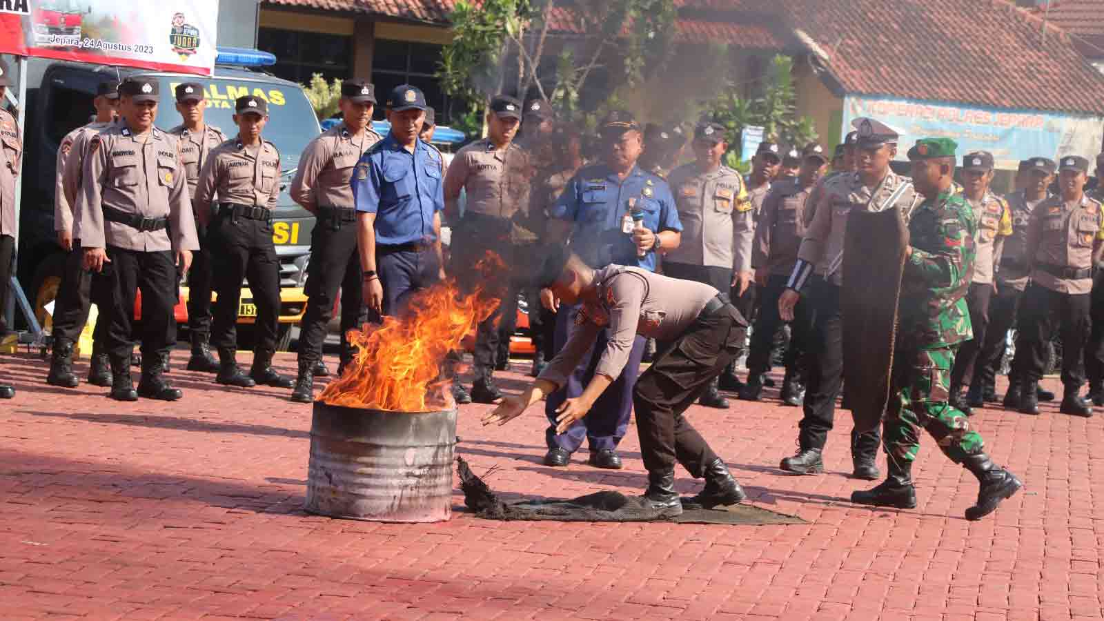 Polres Jepara Bentuk Satgas Penanganan Kebakaran Hutan