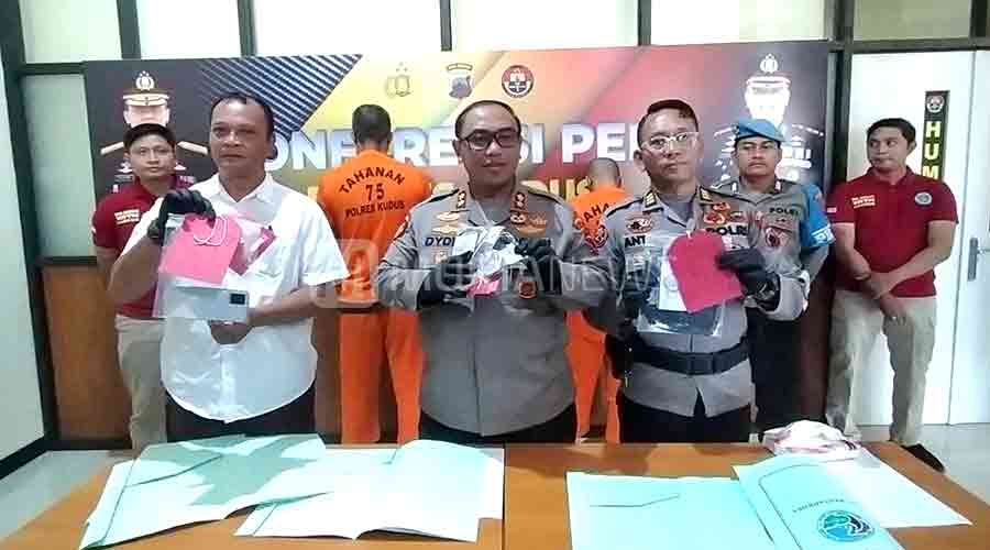 Pengedar Obat Terlarang di Bekuk Polres Kudus