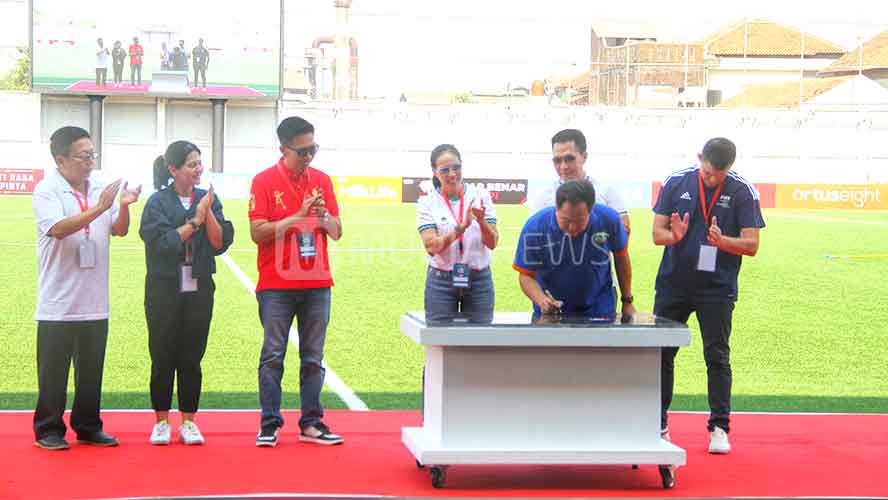 Stadion SSA Kudus Diresmikan