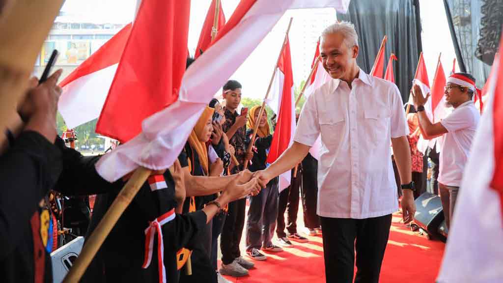 Ganjar Pranowo Ajak Songsong Pemilu Dengan Suka Cita