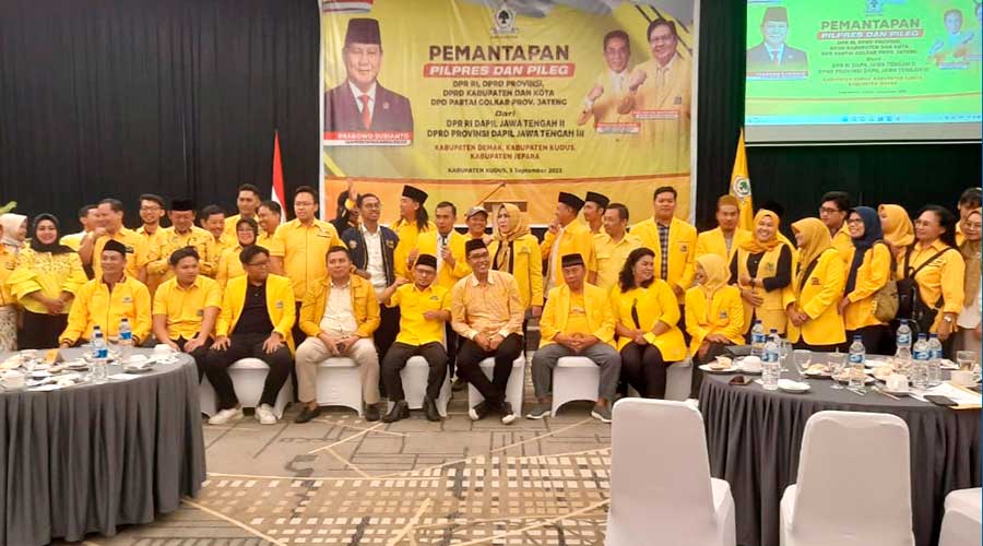 Caleg Golkar di Tiga Kabupaten Targetkan Pemenangan Prabowo