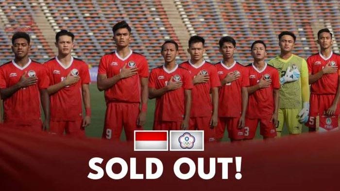 Kualifikasi Piala Asia U23 2024, Tiket Timnas Indonesia U23 Ludes
