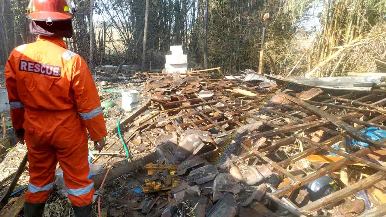 Kebakaran di Grobogan, Anjing dalam Rumah Terpanggang