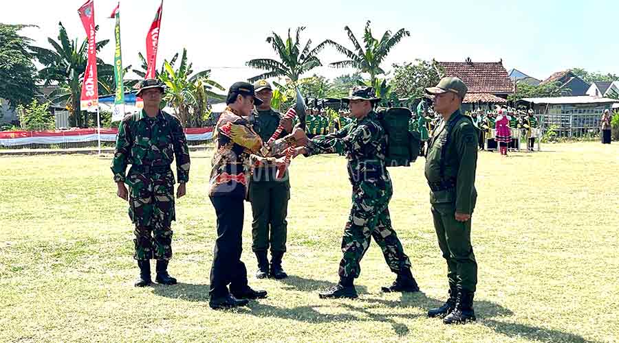 TMMD Sengkuyung di Pedawang Kudus, Beton Jalan 700 meter