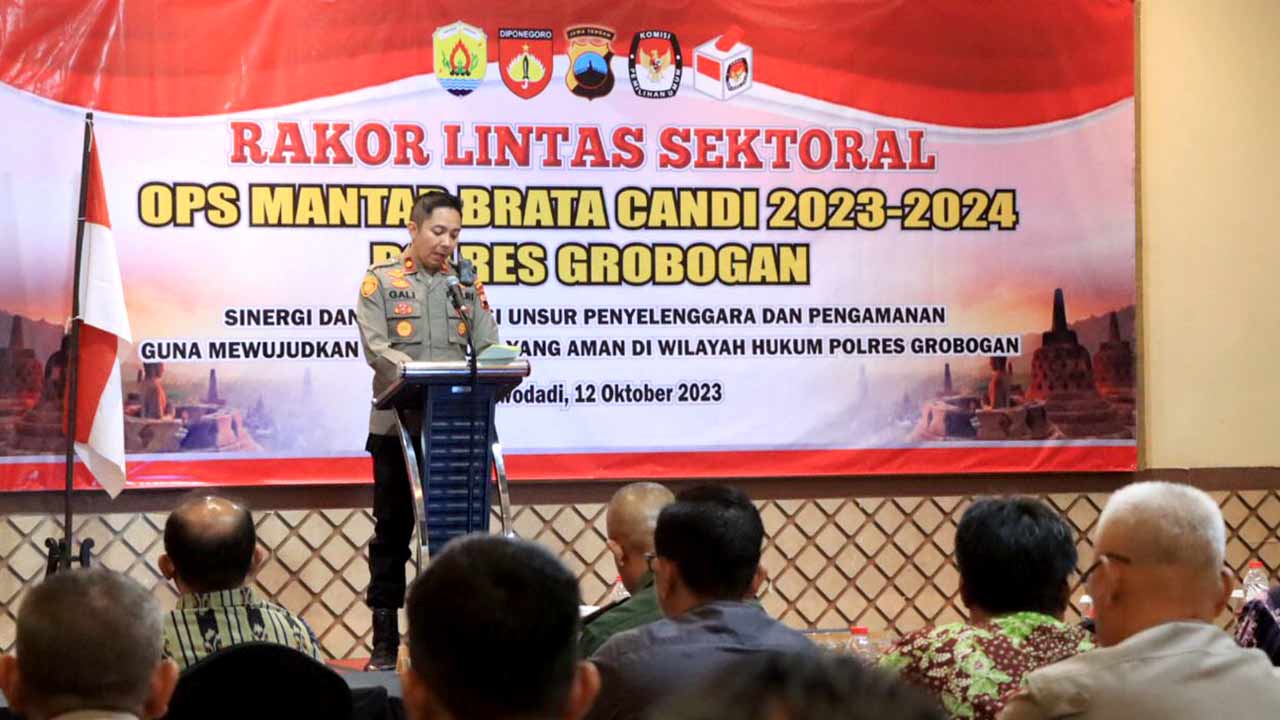 Wakapolres Grobogan: Butuh Sinergitas Wujudkan Pemilu Jurdil