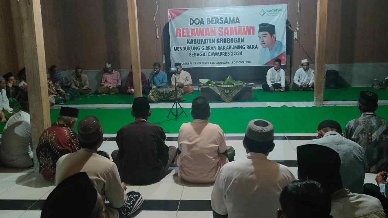 Relawan Samawi Grobogan Doa Bersama Menanti Putusan MK
