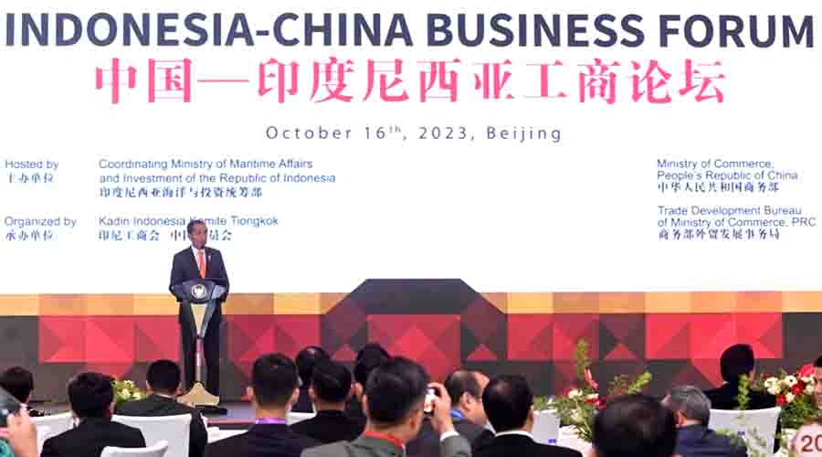 Jokowi Apresiasi Kontribusi China dalam Pembangunan di Indonesia