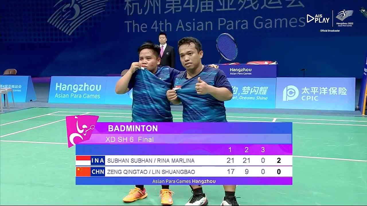 Atlet Para Badminton Jepara Sabet Dua Medali Asian Paragames