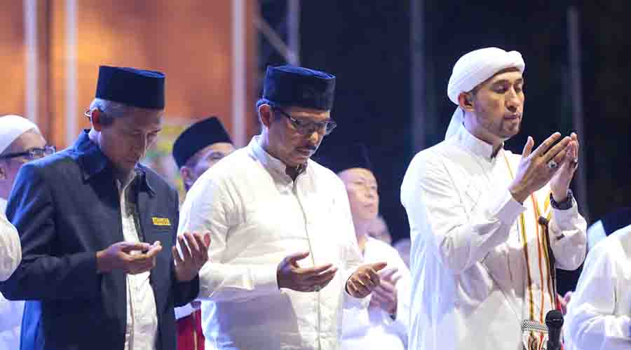 Pj Gubernur dan Habib Bidin Beri Pesan Ini di Jateng Berselawat
