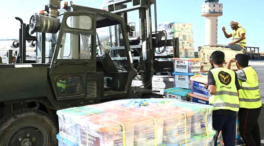 Bantuan Kemanusiaan untuk Palestina Tiba di Mesir