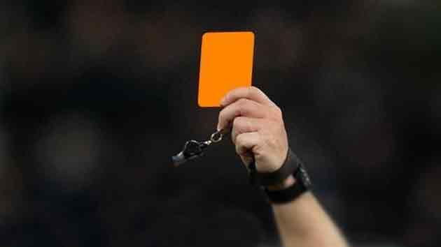 Aturan Baru Sepak Bola, Kartu Oranye !