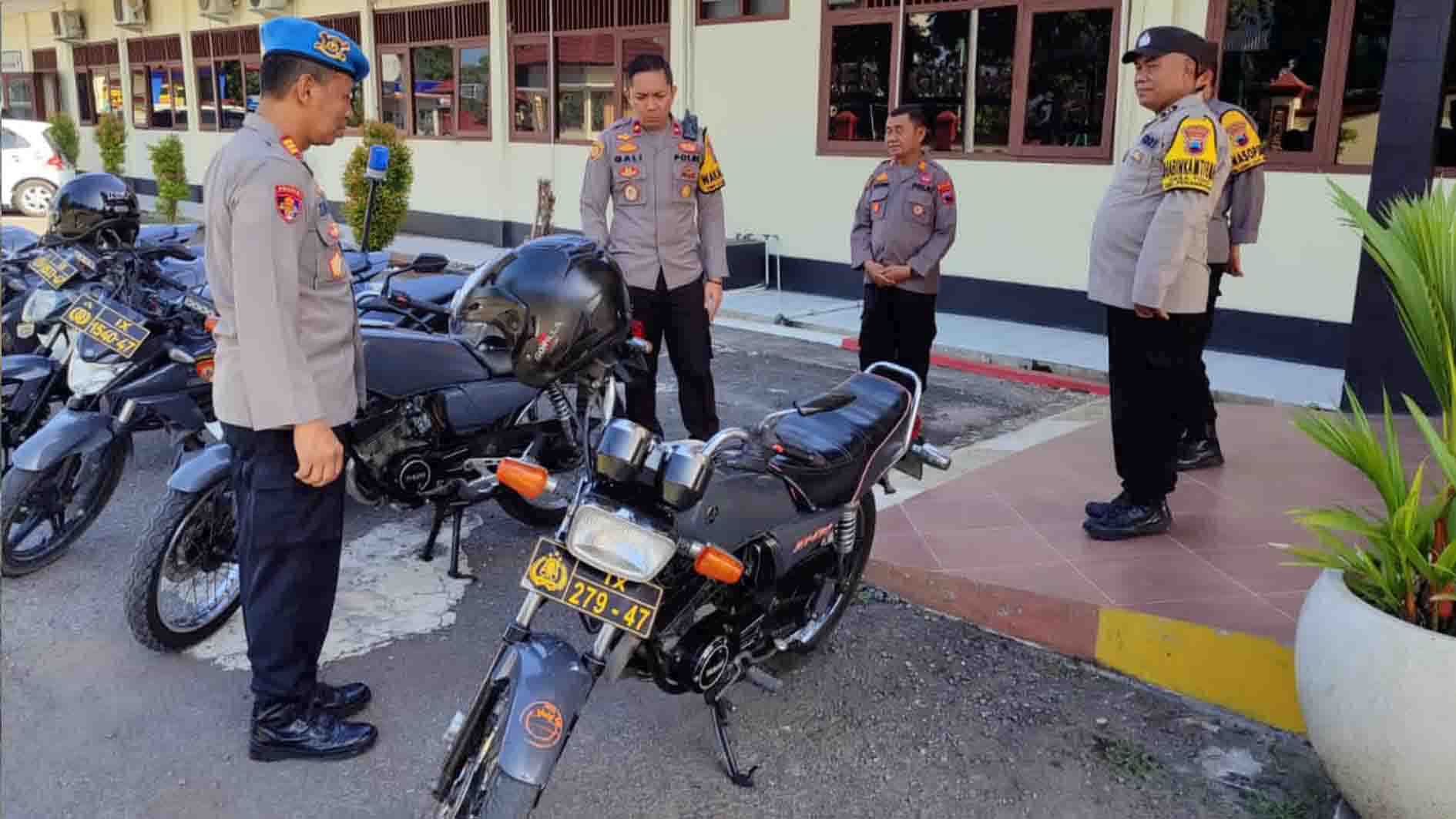 Jelang Pemilu, Sarpras Polres Grobogan Dipastikan Kelayakannya