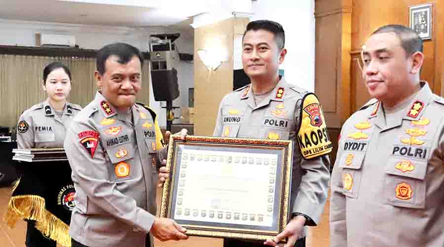 Polres Grobogan Dapat Penghargaan dari Kapolda Jateng