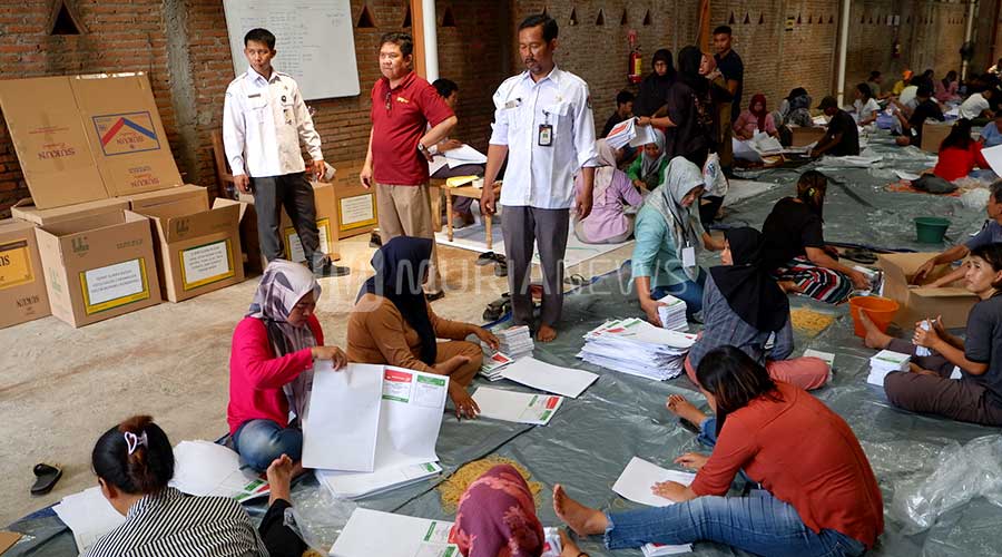 Pelipat Surat Suara di Jepara Didominasi Emak-Emak