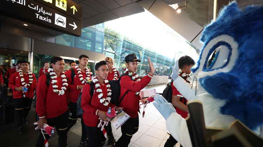 Timnas Indonesia Sudah Tiba di Qatar