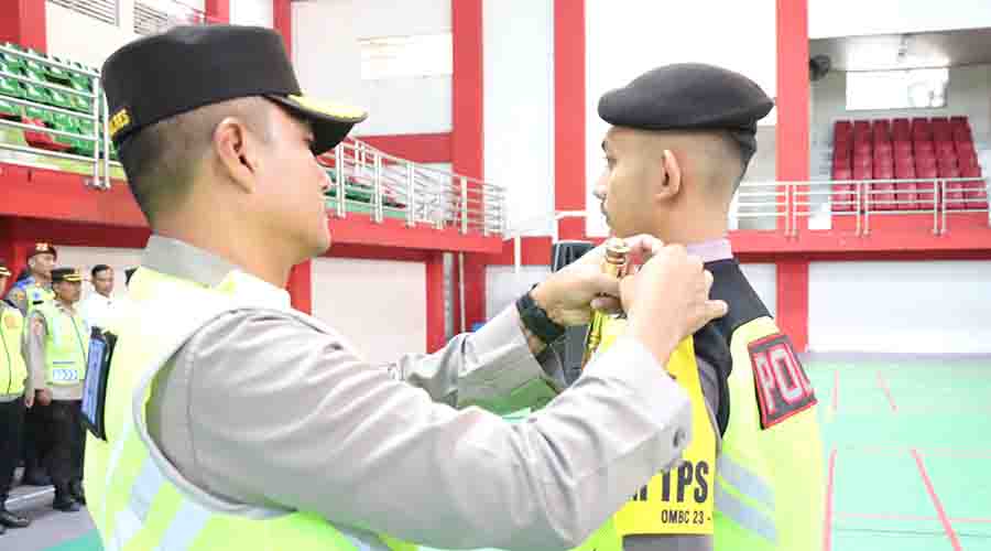 Amankan TPS Pemilu, 664 Anggota Polres Grobogan Dibekali Ini