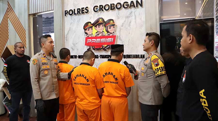 Bawa Obat Terlarang, Dua Pemuda Grobogan Ditangkap