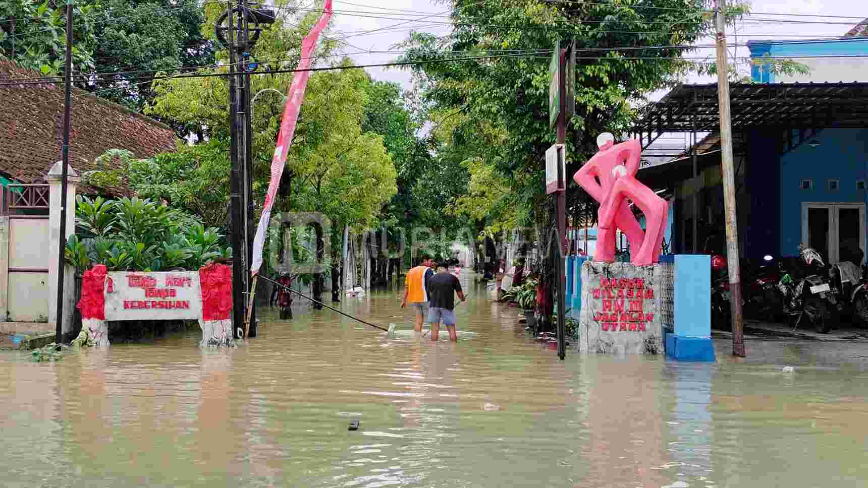 Banjir, Warga Grobogan Resah Tak Bisa Siapkan Buka Puasa