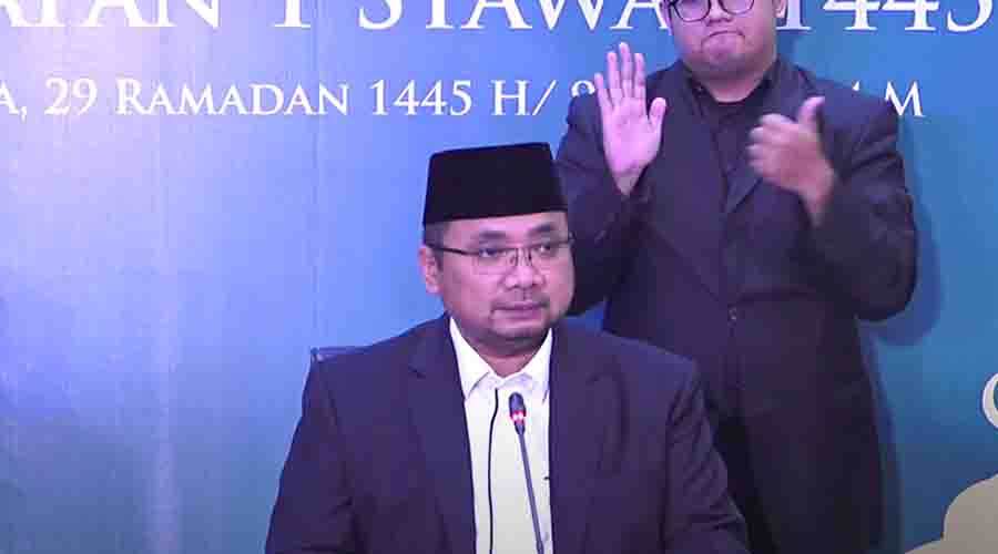 Hasil Sidang Isbat: Idulfitri 1 Syawal Jatuh pada Rabu 10 April