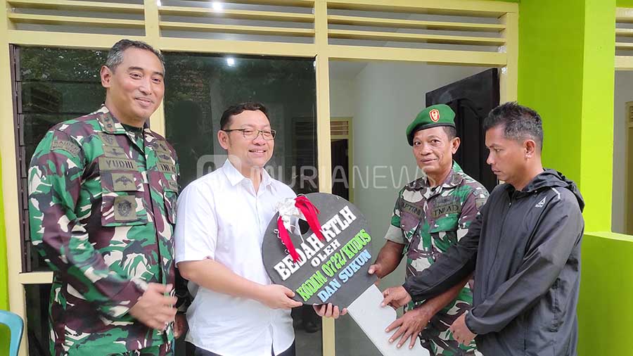 Sukun Juga Bedah Rumah Dinas TNI di Kudus