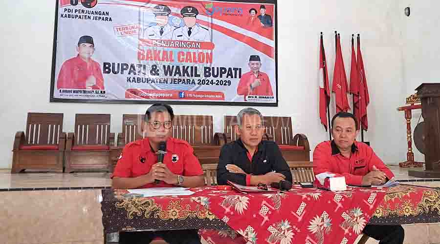 DPC PDIP Jepara Resmi Tutup Penjaringan Cabup