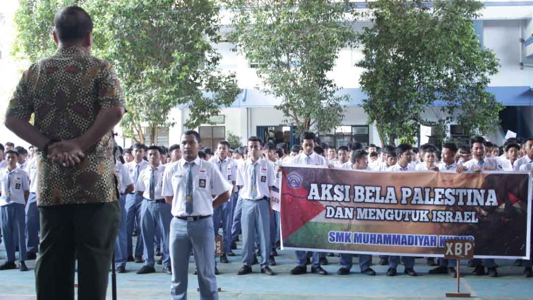 SMK di Kudus Ini Konsiten Boikot Produk Israel