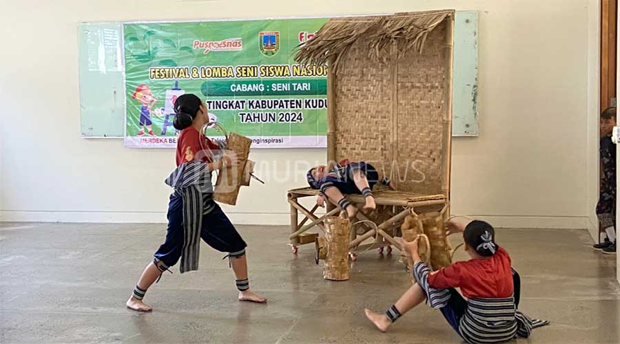 Ratusan Pelajar SD Kudus Adu Bakat di Ajang FLS2N 2024