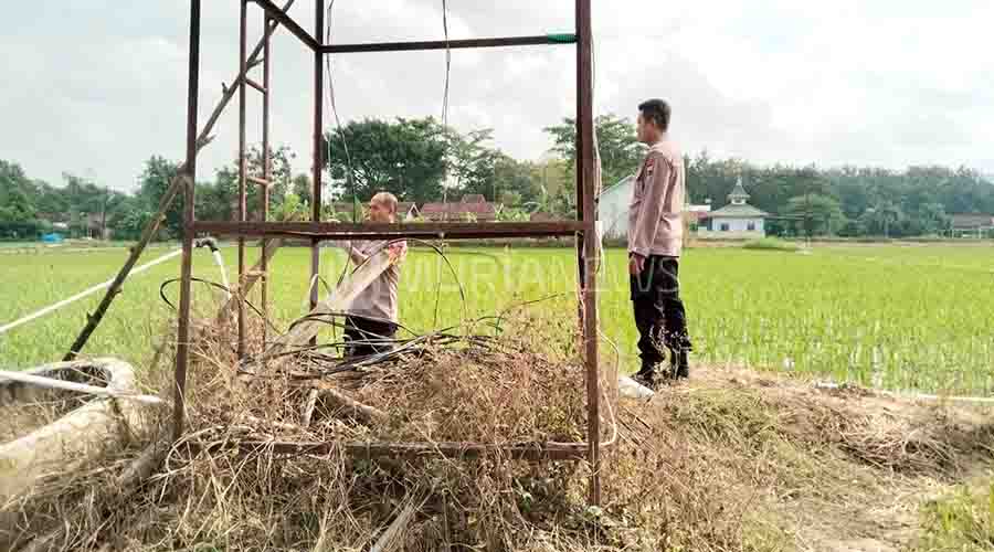 Tersengat Listrik Pompa Air, Kades Gombang Blora Meninggal