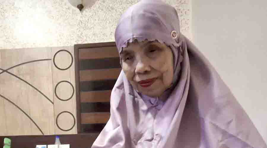 Sajeriah, Jemaah Haji Indonesia Penyandang Tuna Netra