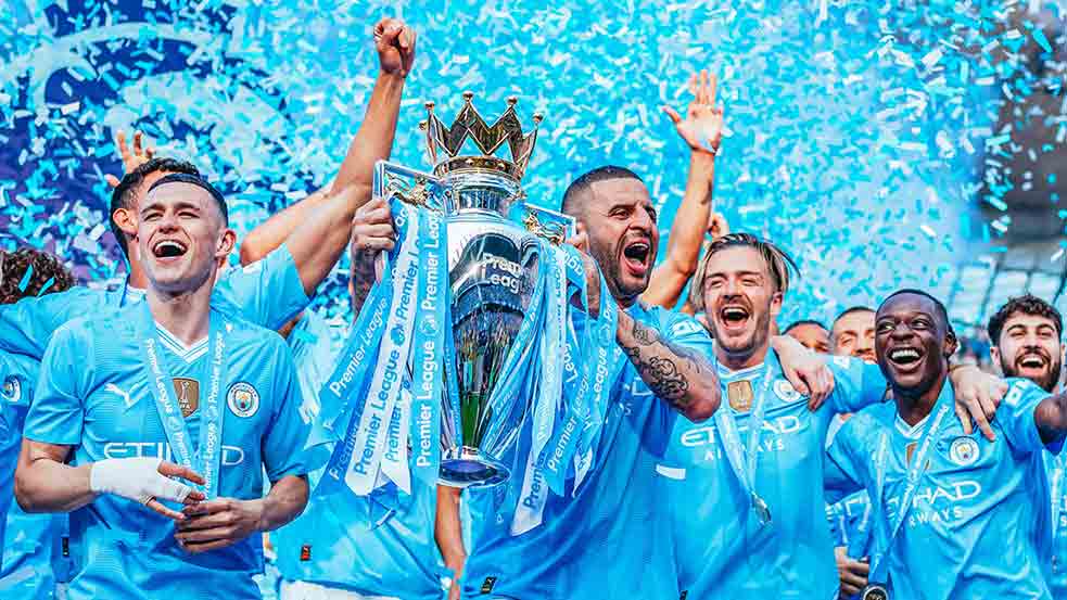 Klasemen akhir Liga Inggris: Man City Jadi Kampiun Lagi