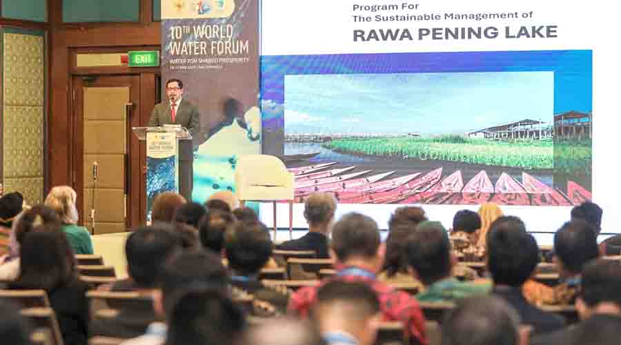 Di WWF Bali, Nana Jelaskan Pengelolaan Rawa Pening Berkelanjutan