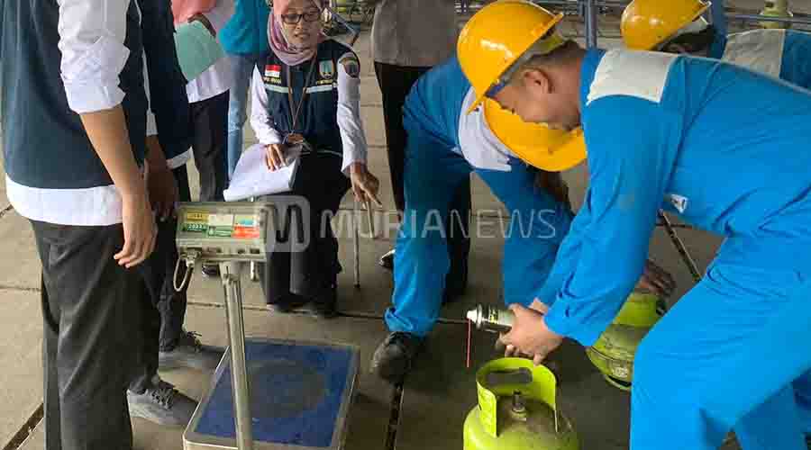 Jamin Isi Elpiji 3 Kg Sesuai Takaran, SPBE di Rembang Diuji BDKT