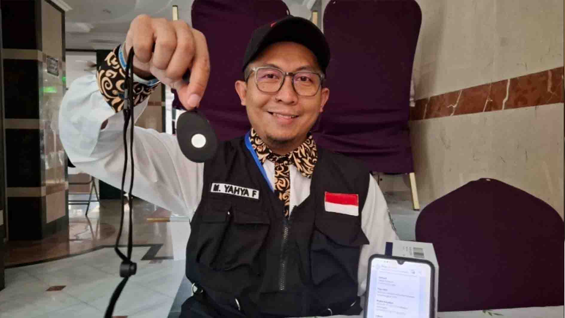 Deteksi Lokasi Jemaah Lansia, Petugas Haji Dibekali Smart Locator