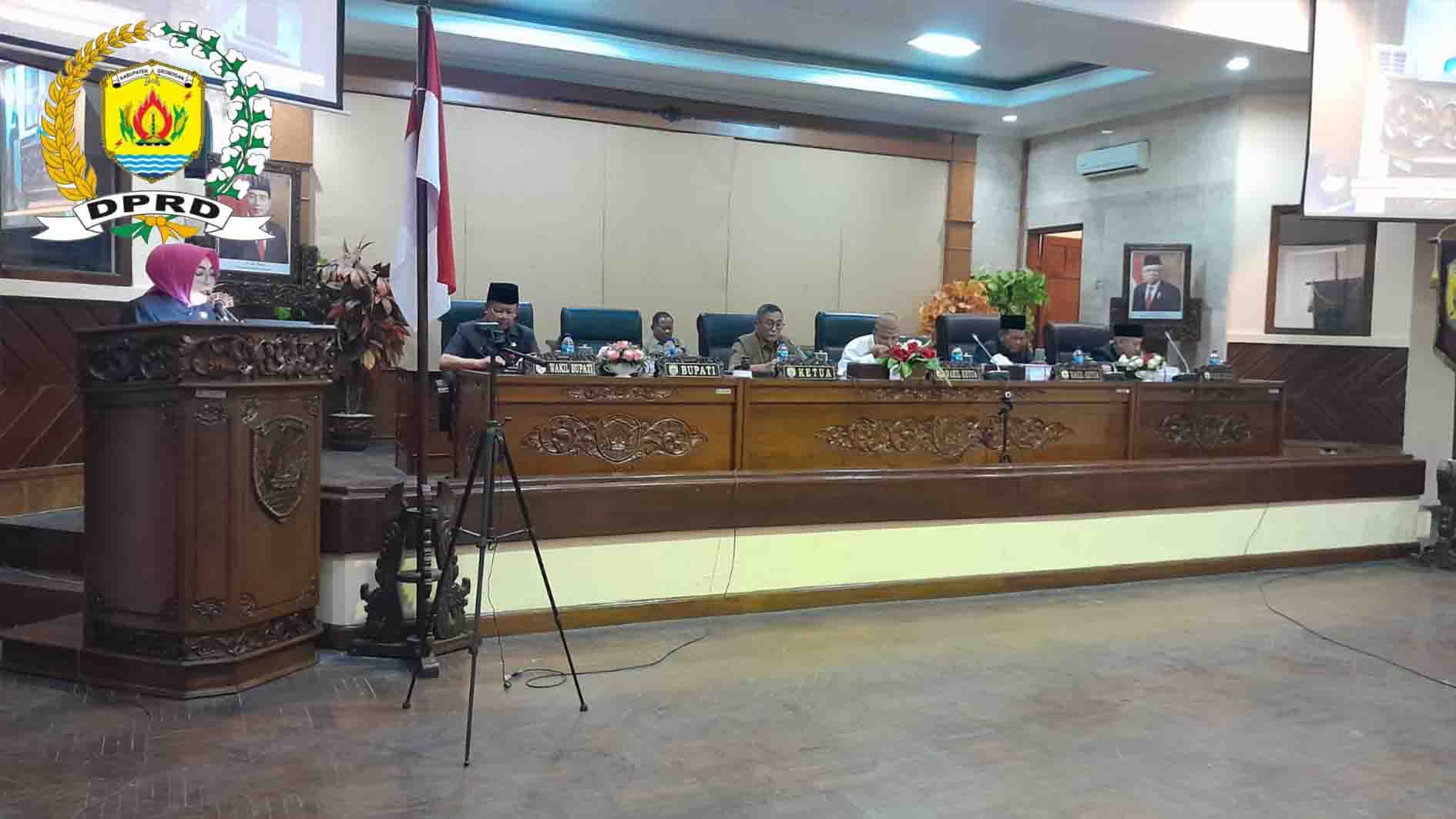 Paripurna DPRD Grobogan, Bupati Sampaikan Laporan Keuangan 2023