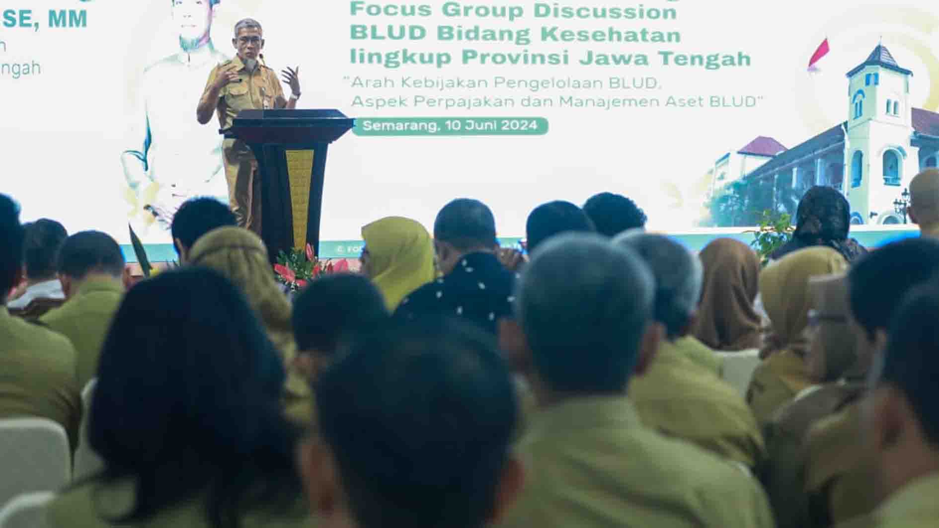 Sekda Jateng Dorong BLUD Kesehatan Kedepankan Profesionalisme