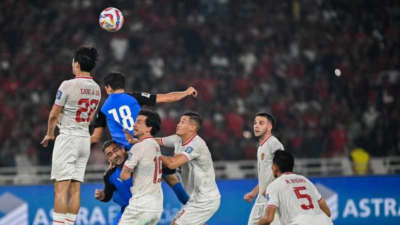 Klasemen Akhir Grup F Kualifikasi Piala Dunia 2026 Zona Asia