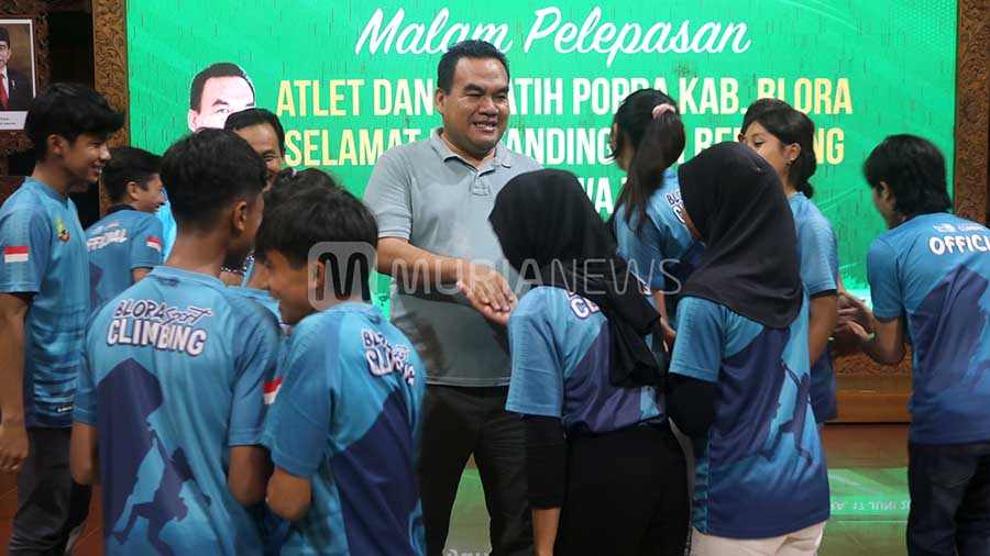 Lepas 123 Atlet, Bupati Blora Targetkan 3 Besar Popda Jateng