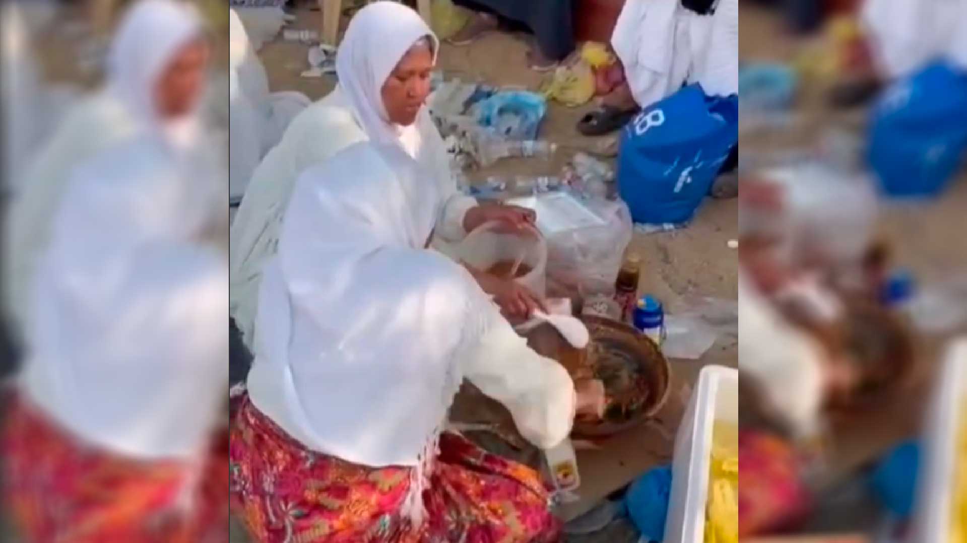 Viral Jemaah Haji Asal Madura diduga Jualan Rujak di Makkah