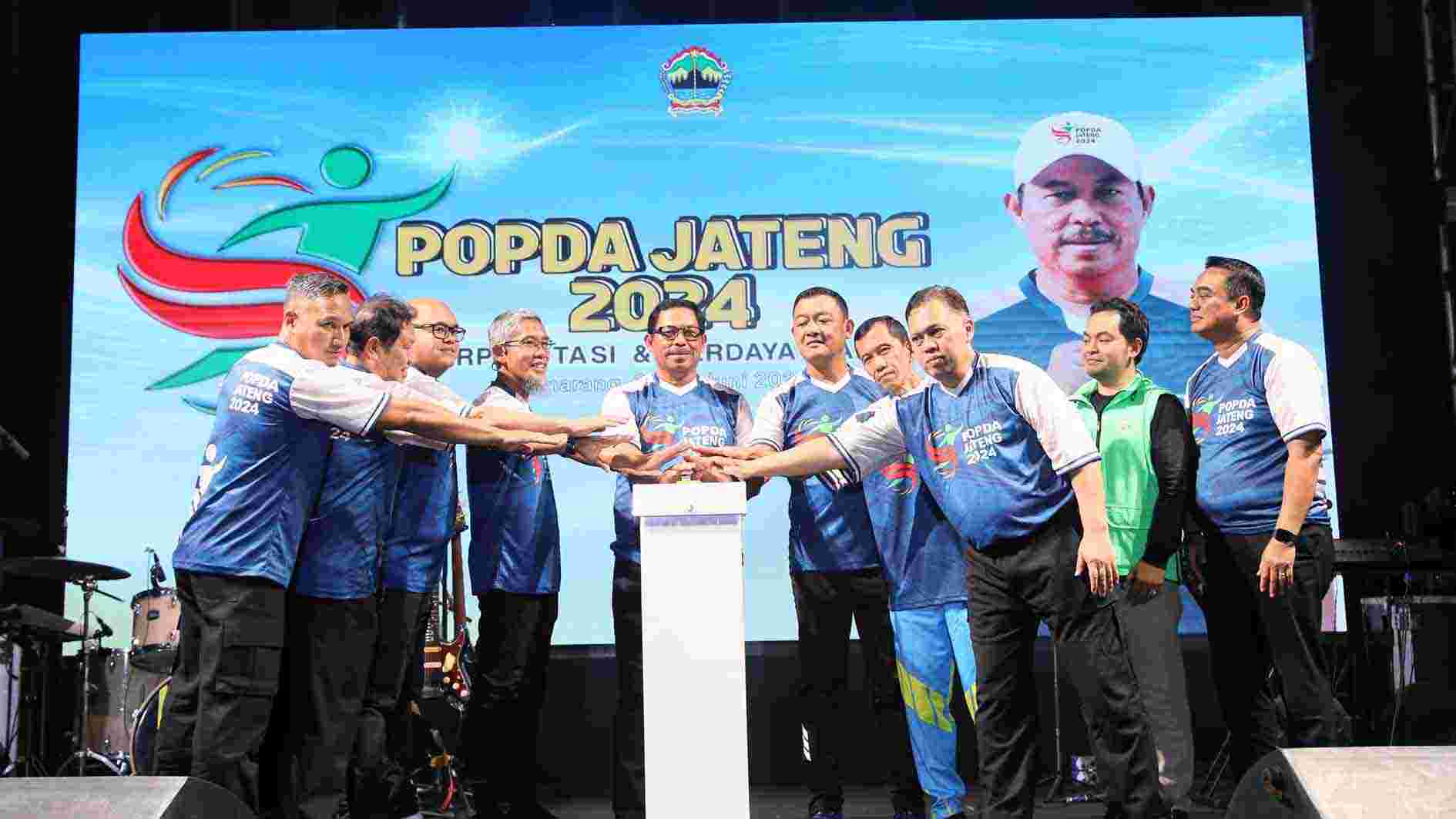 Nana Sudjana Buka Popda Jateng 2024, Diikuti Ribuan Peserta