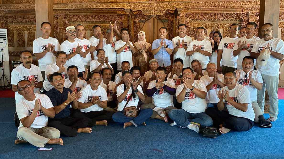 Kelompok Purna TNI AD Kudus Nyatakan Dukungan ke Samani-Bellinda